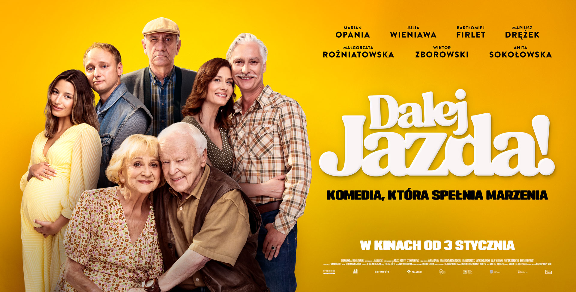 "Dalej Jazda" - Plakat poziomy