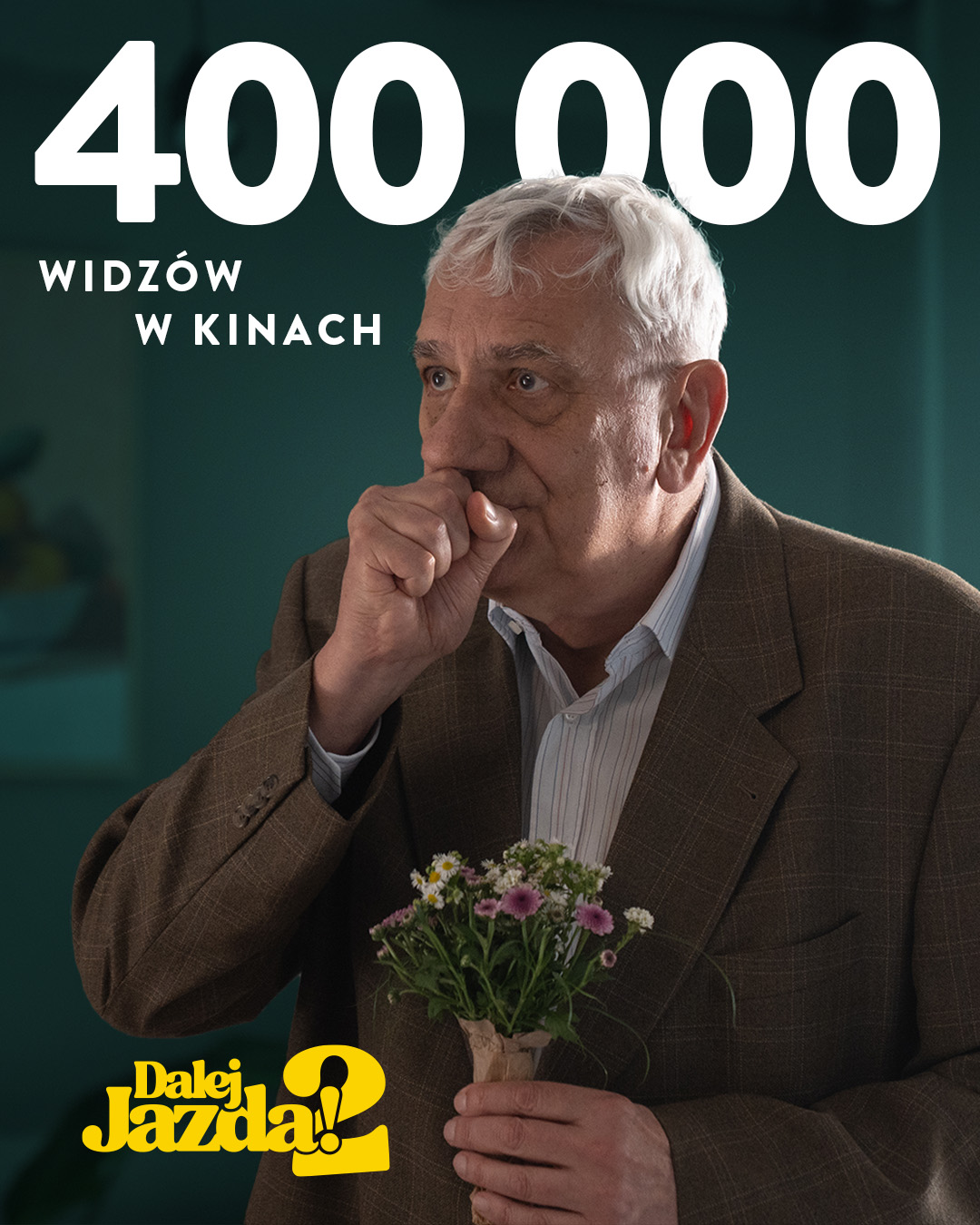 "Dalej Jazda! 2" - 400.000 widzów w kinach! - Na zdjęciu KRYSKA (Wiktor Zborowski)